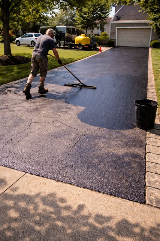 Residential Driveway Sealcoating in Denver, CO