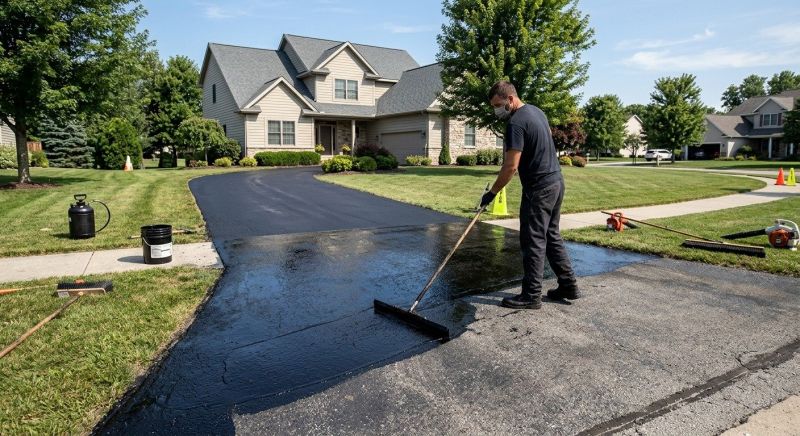 Residential Blacktop Sealing in Grand Rapids, MI