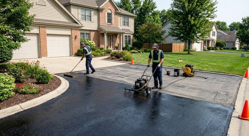 Residential Blacktop Sealing in Columbus, OH